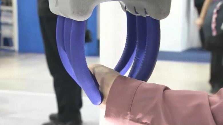 まるで筋肉のような動き…重さ12キロつかむロボハンド　最新技術が集う「モノづくりフェア」開幕　約600社出展　福岡｜FNNプライムオンライン