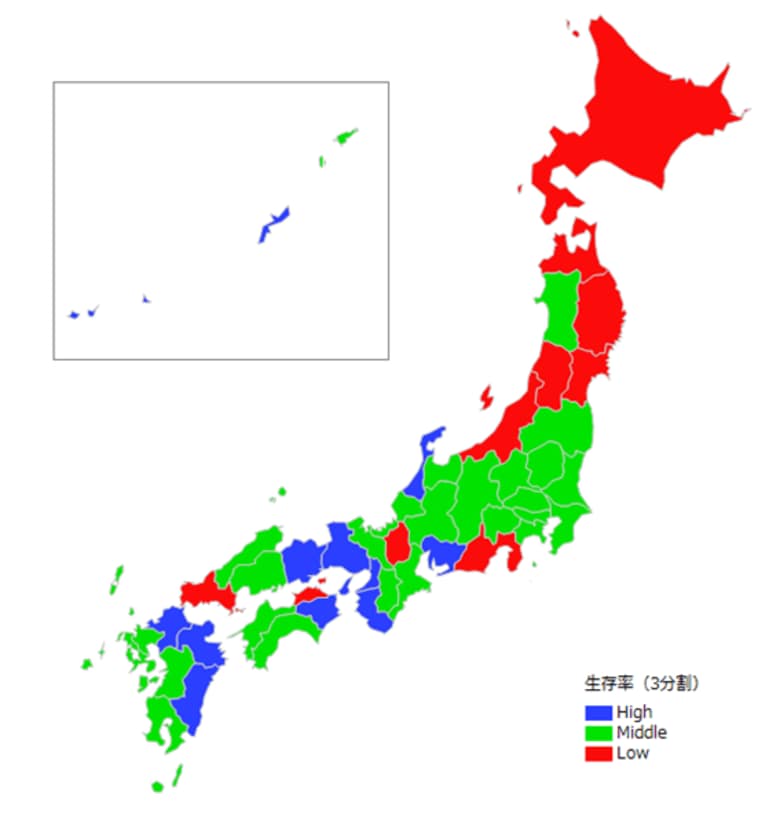 【新潟医療福祉大学】交通事故による心停止の生存率に地域差あり―全国のデータから実態を解明!