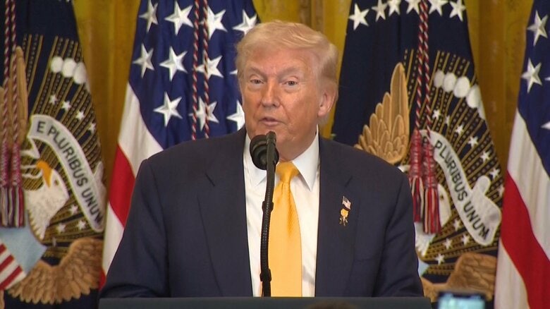 トランプ氏「イギリス空軍基地の活用」言及　イランへ軍事圧力、大規模攻撃の懸念も｜FNNプライムオンライン