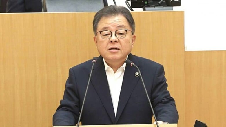 10月の越前市長選挙 現職・山田賢一市長が再選目指し立候補表明 新幹線「越前たけふ駅」周辺開発などに意欲 【福井】|FNNプライムオンライン