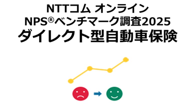 NTTコム オンライン、ダイレクト型自動車保険を対象にしたNPS(R)ベンチマーク調査2025の結果を発表。NPSおすすめランキング1位は6年連続でソニー損保