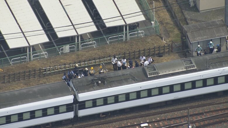 【速報】特急列車と接触の作業員4人の死亡を確認　線路上で除草作業中に　東武日光線・新鹿沼駅　「スペーシアX」｜FNNプライムオンライン
