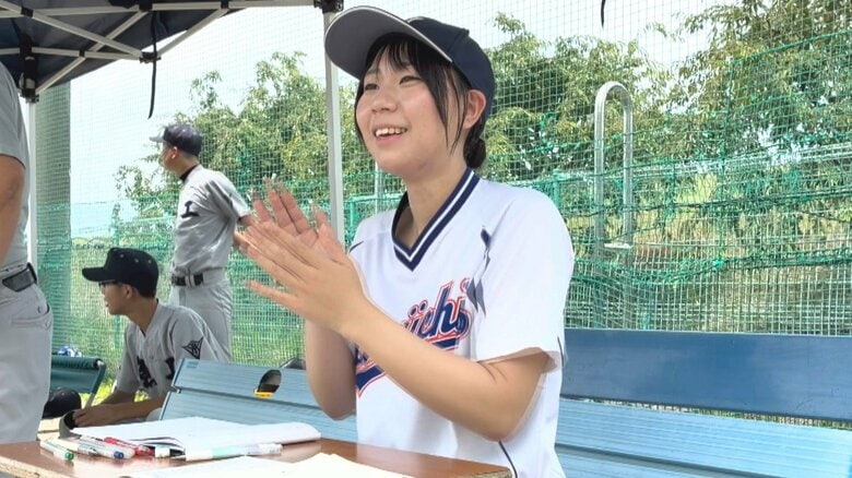 「本当ならここにいなかった」 選手ゼロの野球部で1人残った女子マネージャー 連合チーム「魚津工業・上市」に懸ける思い|FNNプライムオンライン