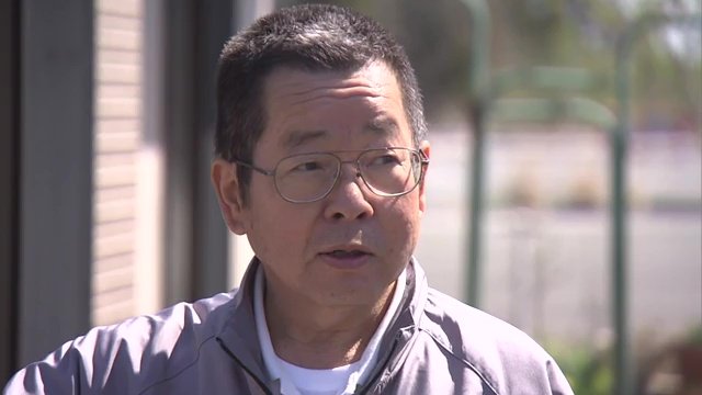 災害公営住宅で暮らす伏見明義さん