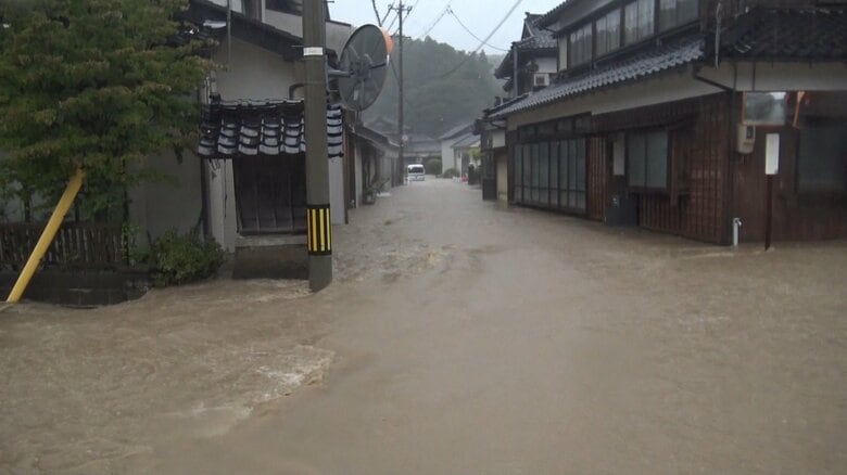 27日午前6時ごろの石川・宝達志水町