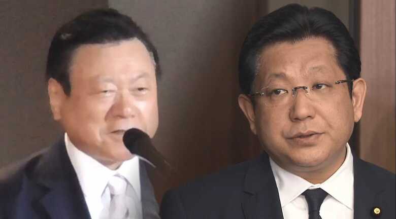 桜田義孝前五輪相　塚田一郎前国交副大臣