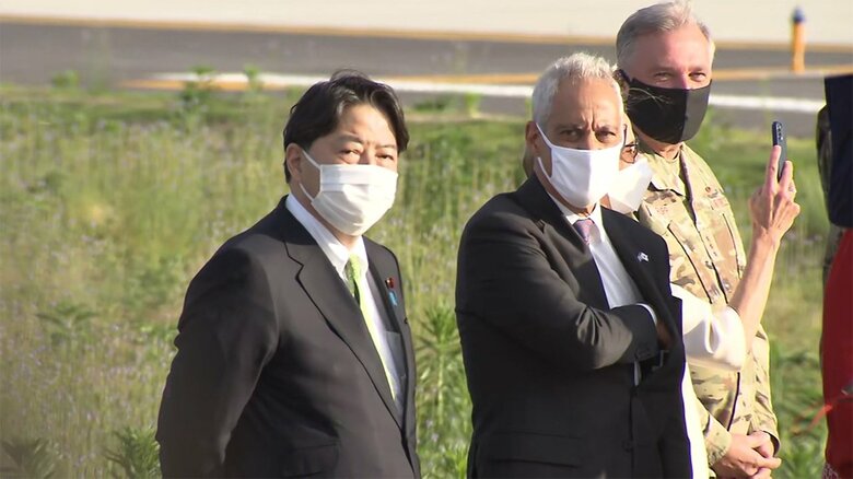 林外相とエマニュエル駐日米大使