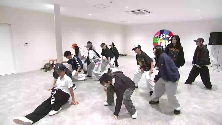 ダンスイベントに向け練習するThis my JAMの選抜チーム