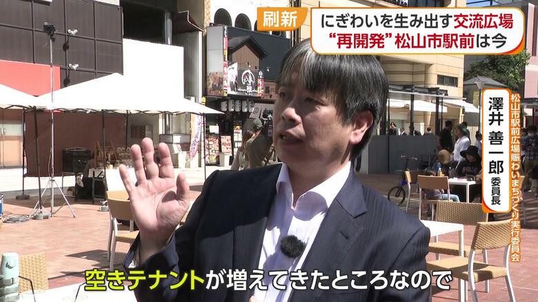 地元商店街の関係者も市駅前の活性化に期待している