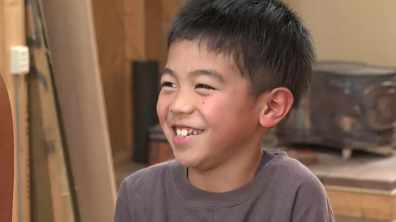 湯田小学校1年・工藤暖くん