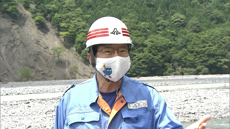 国交省幹部を名指しして激高した川勝知事（2020年7月）