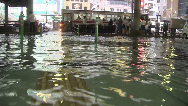 浮遊物には金属片なども流れ込む