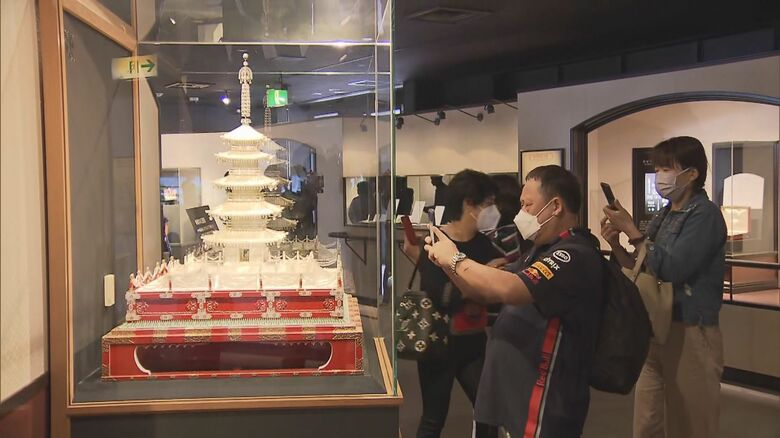 真珠島の博物館を見学