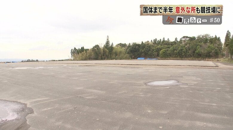 「全国和牛能力共進会」が開かれた場所が馬術の会場に