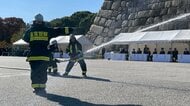 全国の警察で唯一の任務「警防」　皇宮警察が消火技術を競う競技会を10年ぶりに開催