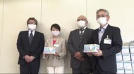 北九州市の地元企業 学校現場にマスク10万枚寄贈