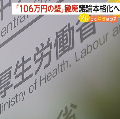 「106万円の壁」撤廃へ…議論本格化　社会保険加入“20時間の壁”　200万人に影響…「これ以上減らされたら困る」手取り減の懸念