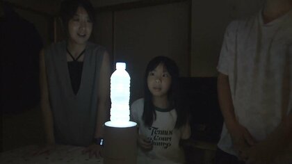 【台風停電】停電リスクにどう備える？防災アドバイザーが紹介する「ペットボトルランタン」　SNSでは“巨大氷”も話題