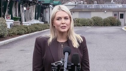 アメリカ レビット報道官「対イラン作戦 4～6週間で目標達成可能」