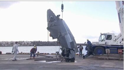 【独自】来週半ばにも機体主要部を引き揚げで調整　米軍・オスプレイ　屋久島沖墜落事故　