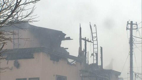 「電柱の8割まで炎が…」住宅など10棟が焼ける火事　けが人なしも一時停電し住民が避難　北海道・石狩市
