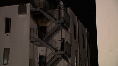 大阪市西成区の集合住宅で火事　勤務中のヘルパーとみられる65歳女性含む2人死亡・2人意識不明の重体