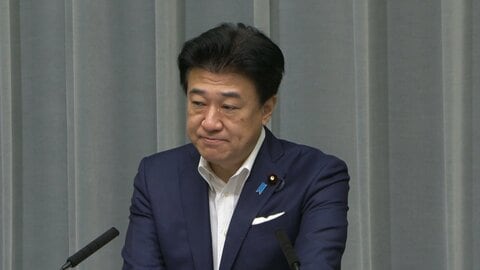 古謝沖縄県知事の就任に「期待している」　木原官房長官「連携して振興に努めていく」