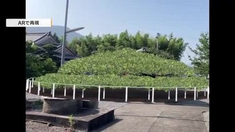 お遍路さんの心を癒やし、惜しまれながら伐採された寺の名木「不老松」現実世界で弘法大師像が見守る中…ＡＲで”復活”【香川発】