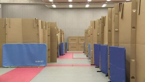 氷見市 １次避難所をきょう閉鎖　避難者はより良好な生活環境の２次避難所へ