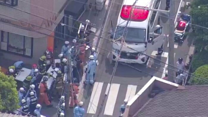 事故があった現場付近