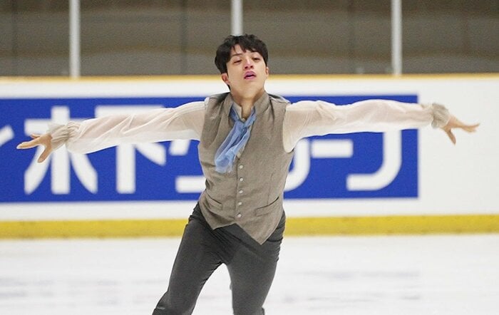 フリーは映画『レ・ミゼラブル』の新プログラム（西日本選手権）