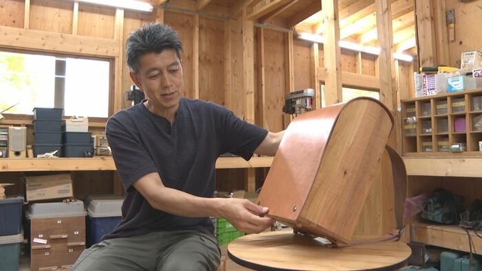 木製のランドセルを作った工藤博さん