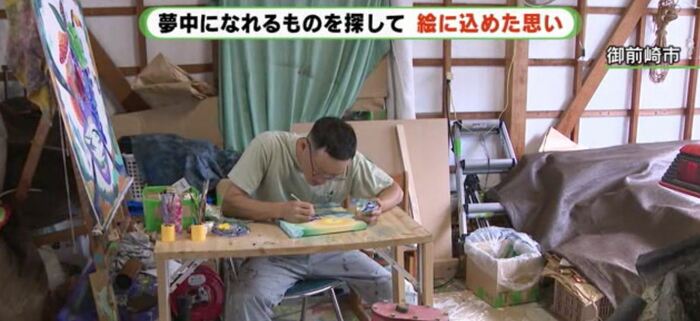 制作は自宅横の倉庫で…日の出前の1時間