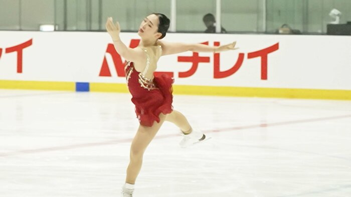 青木祐奈自身が振り付けたSPはステップが見どころとのこと