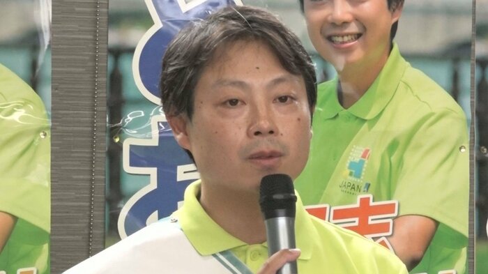 日本維新の会・元職 石崎徹 氏