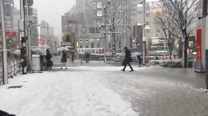 6日、大井町駅の様子