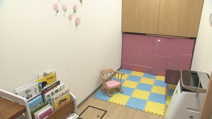 保育部屋は2カ所用意されている