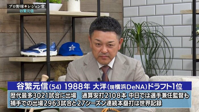谷繁元信さん(54)