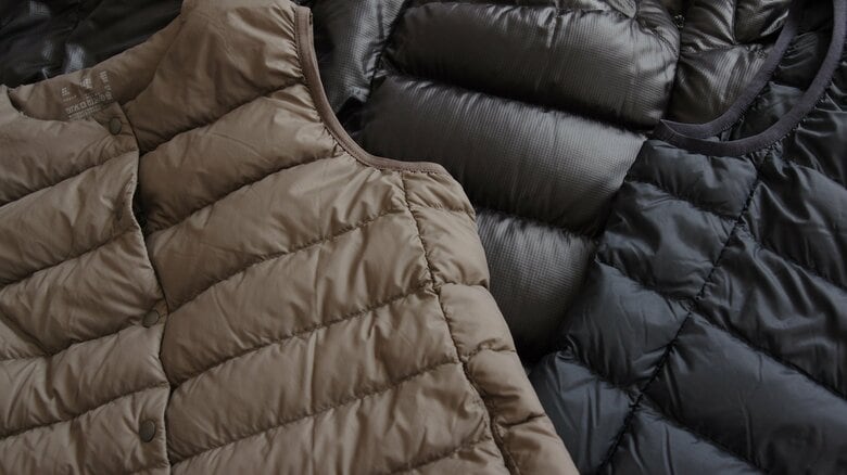 薄くても暖かいインナーダウンはどう選ぶ？注目すべきは羽毛の“膨らみ力”…目安の数値と重ね着のしやすさの見極め方｜FNNプライムオンライン