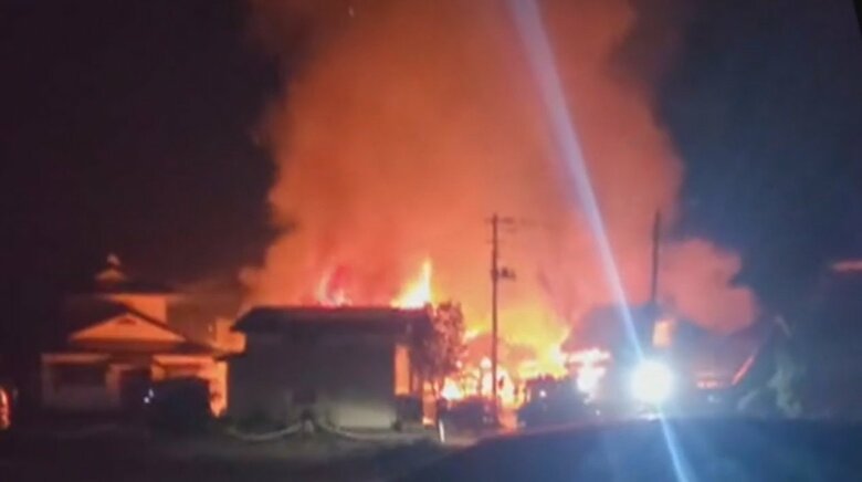 青森県六戸町で住宅全焼 家族4人が死亡(今年4月13日)