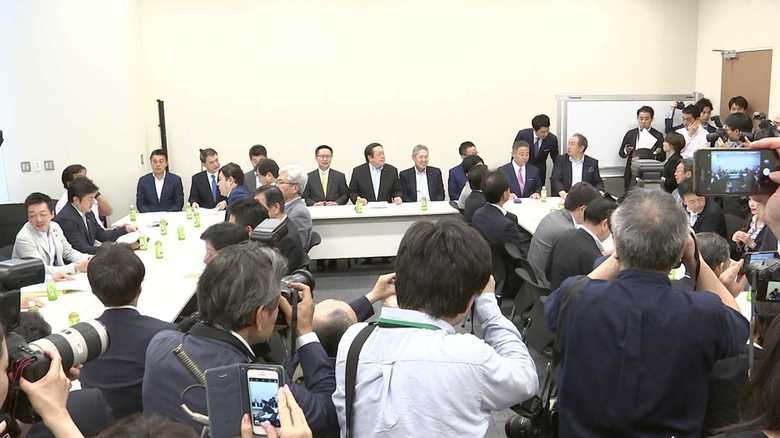 「『平成のうちに』衆議院改革実現会議」の設立総会 6月28日