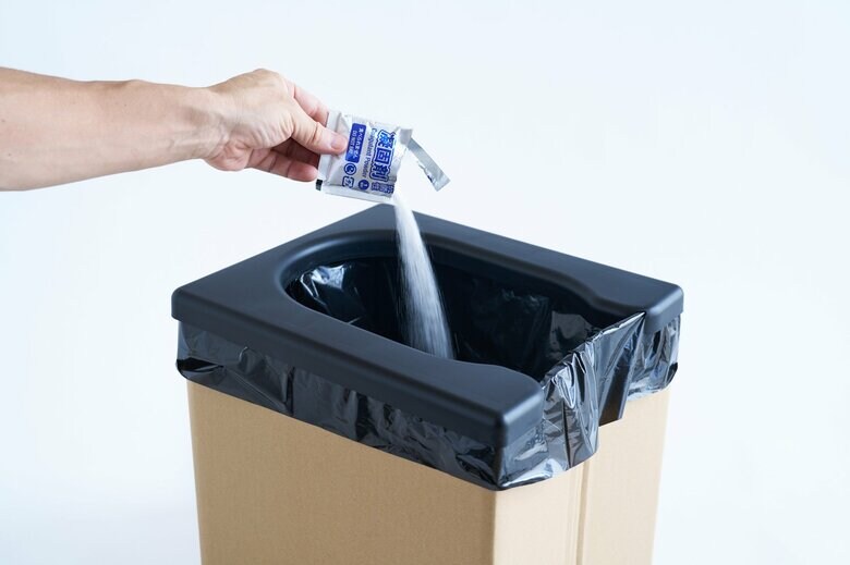 簡易トイレの凝固剤（画像はイメージ）