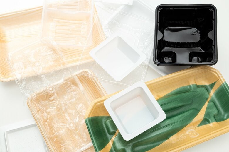 リサイクルの際には汚れを落として　画像はイメージ