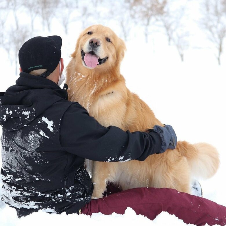 雪遊び