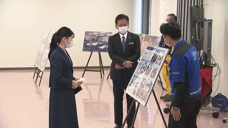 佐賀県を訪問された愛子さま