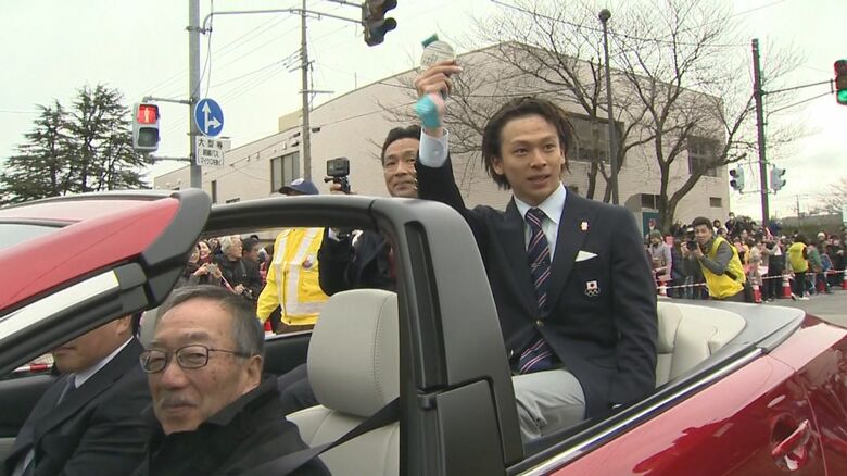 2018年　平昌五輪後に行われたパレード