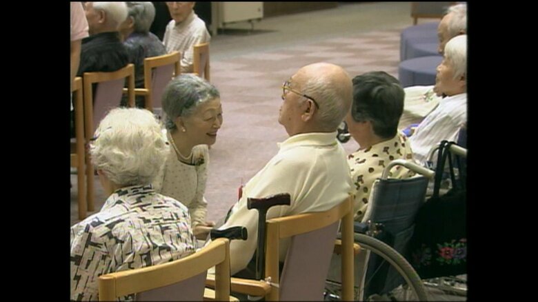 平成17（2005）年9月　特別養護老人ホーム「しらさぎホーム」ご訪問（東京・中野区）