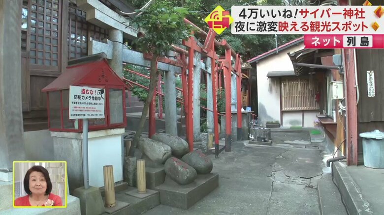 昼間に訪れると、特にバズる要素は見当たらないが…