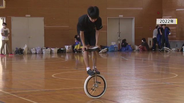 2022年撮影　練習をする佐藤選手（当時）