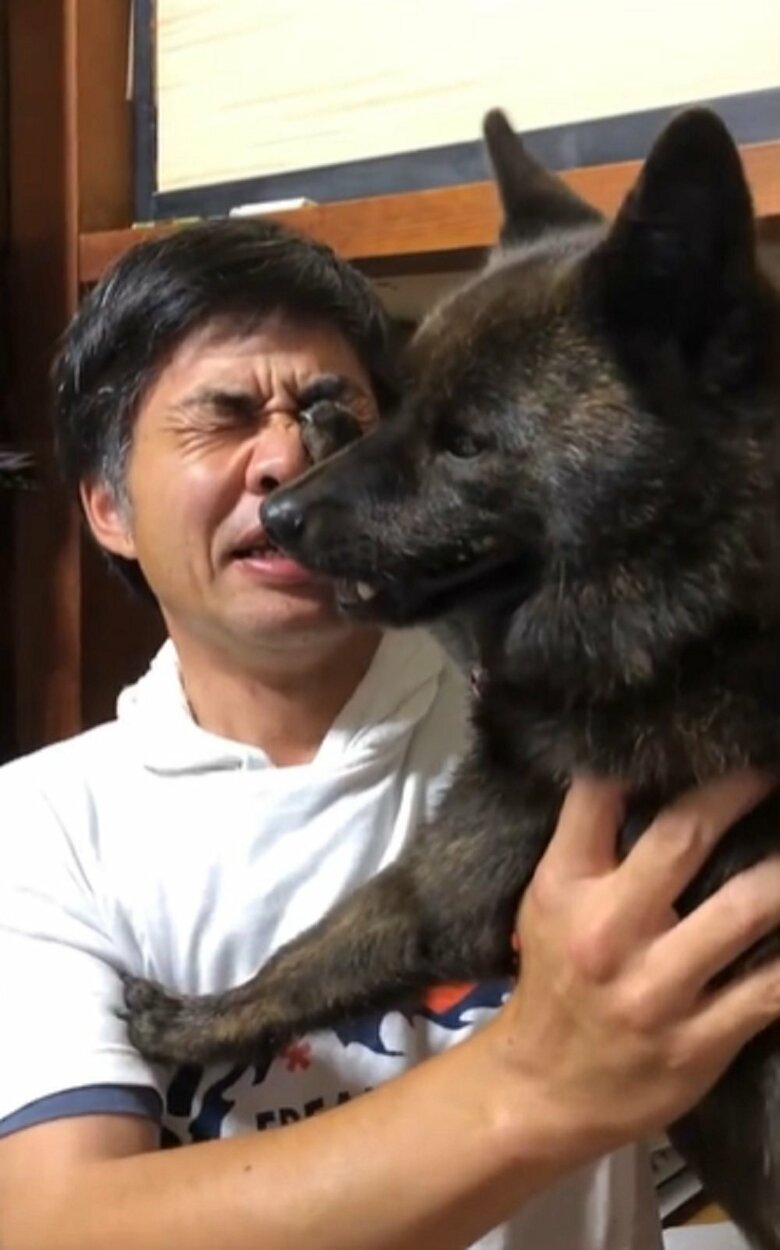 さだきちさんへパンチ！